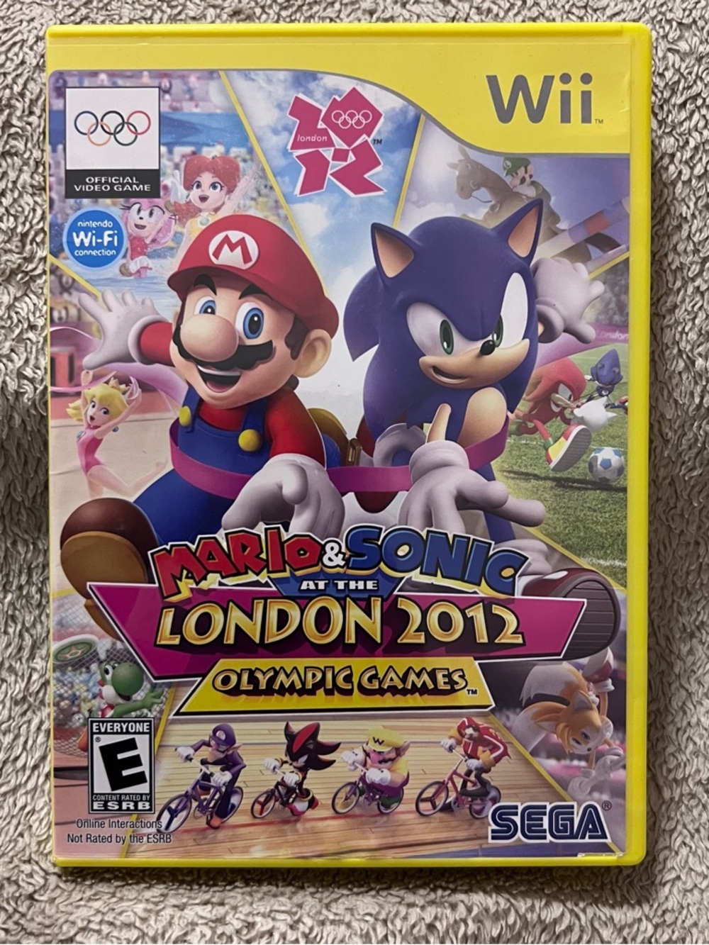 Nintendo Wii Mario & Sonic at the London 2012 Olympic Games in Original Case